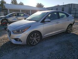 Hyundai salvage cars for sale: 2020 Hyundai Accent Limited