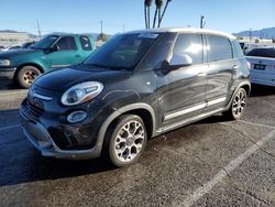 Fiat 500 salvage cars for sale: 2014 Fiat 500L Trekking