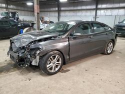 Salvage cars for sale at Des Moines, IA auction: 2018 Ford Fusion SE