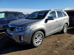 KIA salvage cars for sale: 2015 KIA Sorento LX