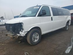 Salvage cars for sale from Copart Woodhaven, MI: 2011 Chevrolet Express G3500 LT