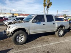 Toyota Tacoma Double cab Prerunner salvage cars for sale: 2002 Toyota Tacoma Double Cab Prerunner