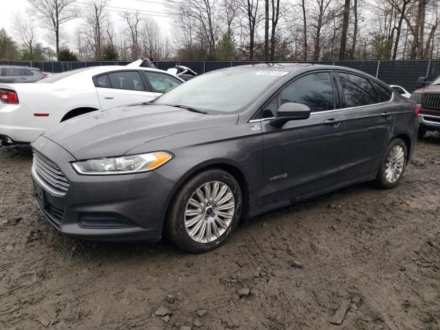 2016 Ford Fusion S Hybrid