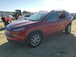 Jeep Cherokee Latitude salvage cars for sale: 2017 Jeep Cherokee Latitude