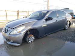 Salvage cars for sale from Copart Los Angeles, CA: 2013 Infiniti G37 Base