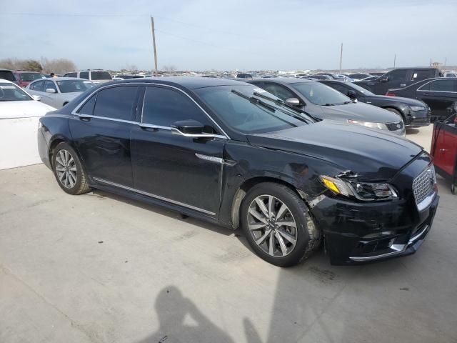 2018 Lincoln Continental