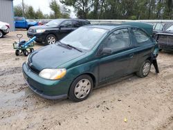 Toyota Echo salvage cars for sale: 2002 Toyota Echo