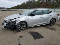 Salvage cars for sale from Copart Brookhaven, NY: 2017 Nissan Maxima 3.5S