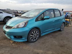 Honda FIT Sport salvage cars for sale: 2012 Honda FIT Sport