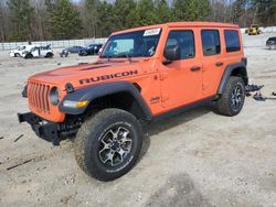Salvage cars for sale from Copart Jacksonville, FL: 2020 Jeep Wrangler Unlimited Rubicon