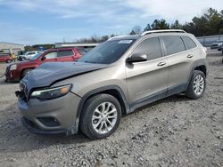 Salvage cars for sale from Copart Memphis, TN: 2019 Jeep Cherokee Latitude