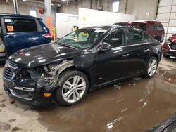 Chevrolet Cruze LTZ salvage cars for sale: 2015 Chevrolet Cruze LTZ