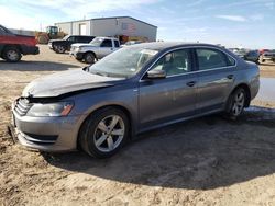 Salvage cars for sale at Amarillo, TX auction: 2014 Volkswagen Passat S