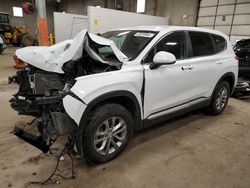 Salvage cars for sale at Blaine, MN auction: 2019 Hyundai Santa FE SE