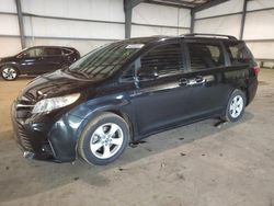 Toyota Sienna LE salvage cars for sale: 2018 Toyota Sienna LE