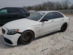 Mercedes-Benz C 63 AMG-S salvage cars for sale: 2018 Mercedes-Benz C 63 AMG-S