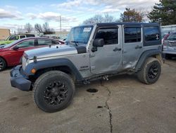 Salvage cars for sale at Moraine, OH auction: 2015 Jeep Wrangler Unlimited Sport