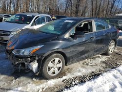 Chevrolet Cruze ls Vehiculos salvage en venta: 2017 Chevrolet Cruze LS