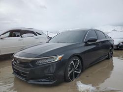 Salvage cars for sale at Magna, UT auction: 2022 Honda Accord Sport