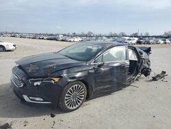 Salvage cars for sale at Sikeston, MO auction: 2017 Ford Fusion SE