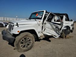Salvage cars for sale from Copart Fresno, CA: 2018 Jeep Wrangler Unlimited Sahara