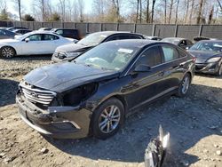 Salvage cars for sale from Copart Waldorf, MD: 2017 Hyundai Sonata SE