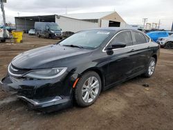 Salvage cars for sale at Brighton, CO auction: 2016 Chrysler 200 Limited