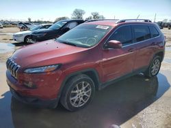 Salvage cars for sale from Copart Riverview, FL: 2017 Jeep Cherokee Latitude