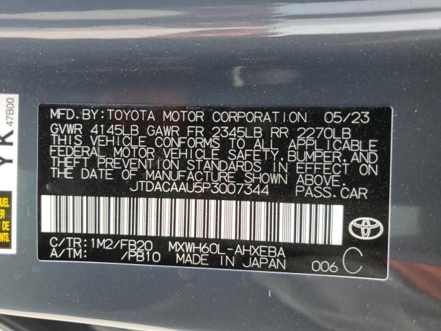 2023 Toyota Prius LE