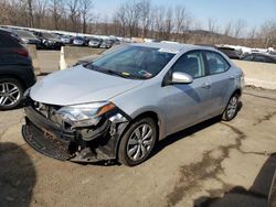 Salvage cars for sale from Copart Marlboro, NY: 2015 Toyota Corolla L