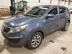 Salvage cars for sale at Lansing, MI auction: 2016 KIA Sportage LX