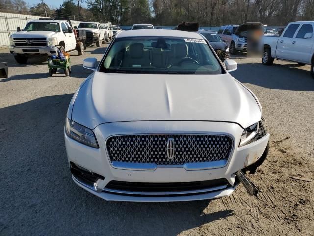 2019 Lincoln Continental Select