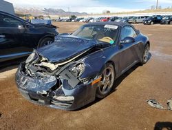 Salvage cars for sale from Copart Colorado Springs, CO: 2011 Porsche 911 Carrera S