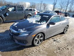 Salvage cars for sale from Copart Central Square, NY: 2016 Honda Civic Touring