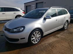 Salvage cars for sale from Copart Elgin, IL: 2012 Volkswagen Jetta TDI