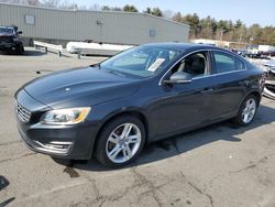 Salvage cars for sale from Copart Exeter, RI: 2015 Volvo S60 Premier