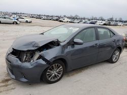 Salvage cars for sale from Copart Sikeston, MO: 2015 Toyota Corolla L