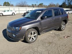 Salvage cars for sale at Shreveport, LA auction: 2017 Jeep Compass Latitude