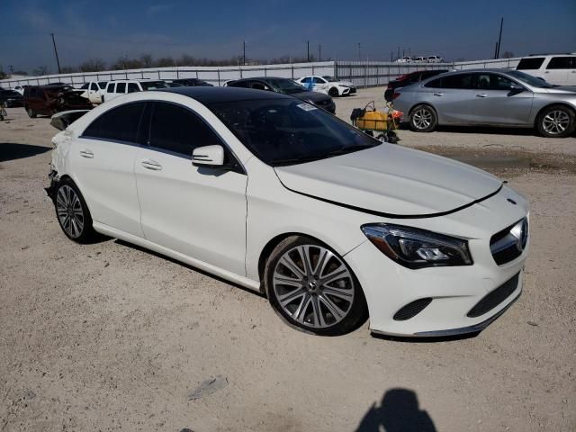 2018 Mercedes-Benz CLA 250