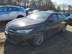 Salvage cars for sale at North Billerica, MA auction: 2017 Toyota Camry LE