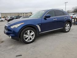 Salvage cars for sale from Copart Wilmer, TX: 2015 Infiniti QX70