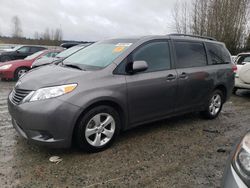 Toyota Sienna LE salvage cars for sale: 2014 Toyota Sienna LE