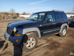 Salvage cars for sale from Copart Columbia Station, OH: 2005 Jeep Liberty Sport