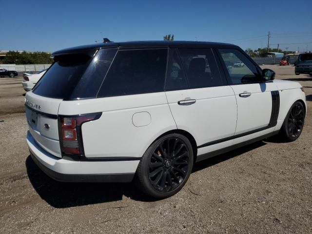 2016 Land Rover Range Rover Supercharged