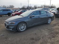 Salvage cars for sale from Copart Columbus, OH: 2018 Chevrolet Malibu LT