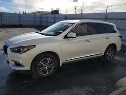 Salvage cars for sale at Antelope, CA auction: 2017 Infiniti QX60