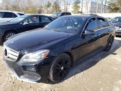 Mercedes-Benz salvage cars for sale: 2015 Mercedes-Benz E 350