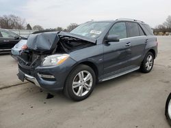 Mercedes-Benz M-Class salvage cars for sale: 2012 Mercedes-Benz ML 350 4matic