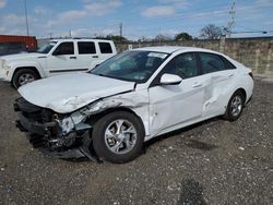 Vehiculos salvage en venta de Copart Homestead, FL: 2021 Hyundai Elantra SE