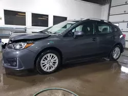 Subaru Impreza salvage cars for sale: 2018 Subaru Impreza Premium